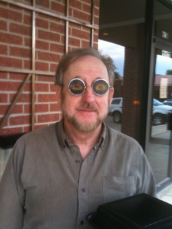 Wide eyed and bushy tailed. You can see my eyes, just take my word for the other part...
