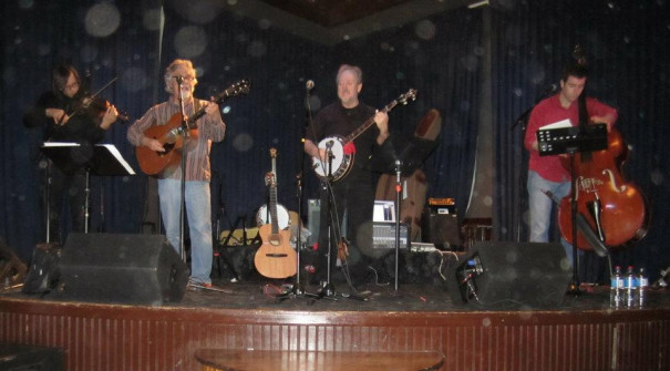 My The Gerald Jones show at Sons of Hermann Hall where the future Sgt. Pepper's Lonely Bluegrass Band first played together.