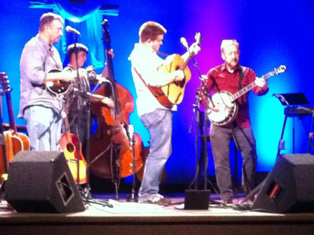 Picking with Kenny Thacker and Clay Hess.