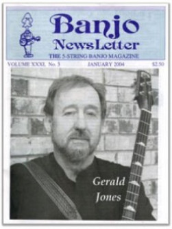 On the cover of the Rolling Stone. I mean the Banjo Newsletter. Even better!