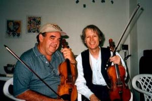 Texas Shorty and a hatless John Hartford.