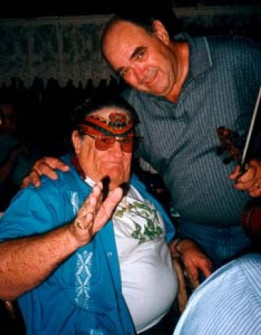 Benny Martin and Texas Shorty jamming at John Hartford's house.