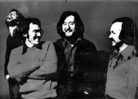 1977 with Roanoke – Dan Huckabee, Joe Carr, me and Jim Groetjon.